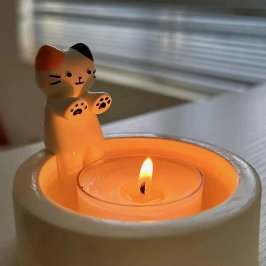 Cat Candle Holder